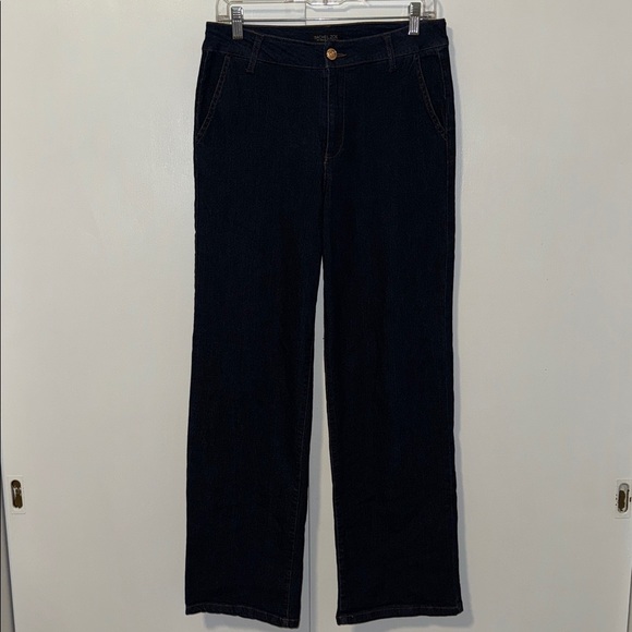 Rachel Zoe Wide Leg Trouser Jeans High Rise Dark Wash Women’s 4 Stretch Denim - Picture 3 of 10
